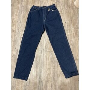 Vintage 90s Wrangler mom Jeans Womens 12 High waisted Rancher Made In USA 26x29